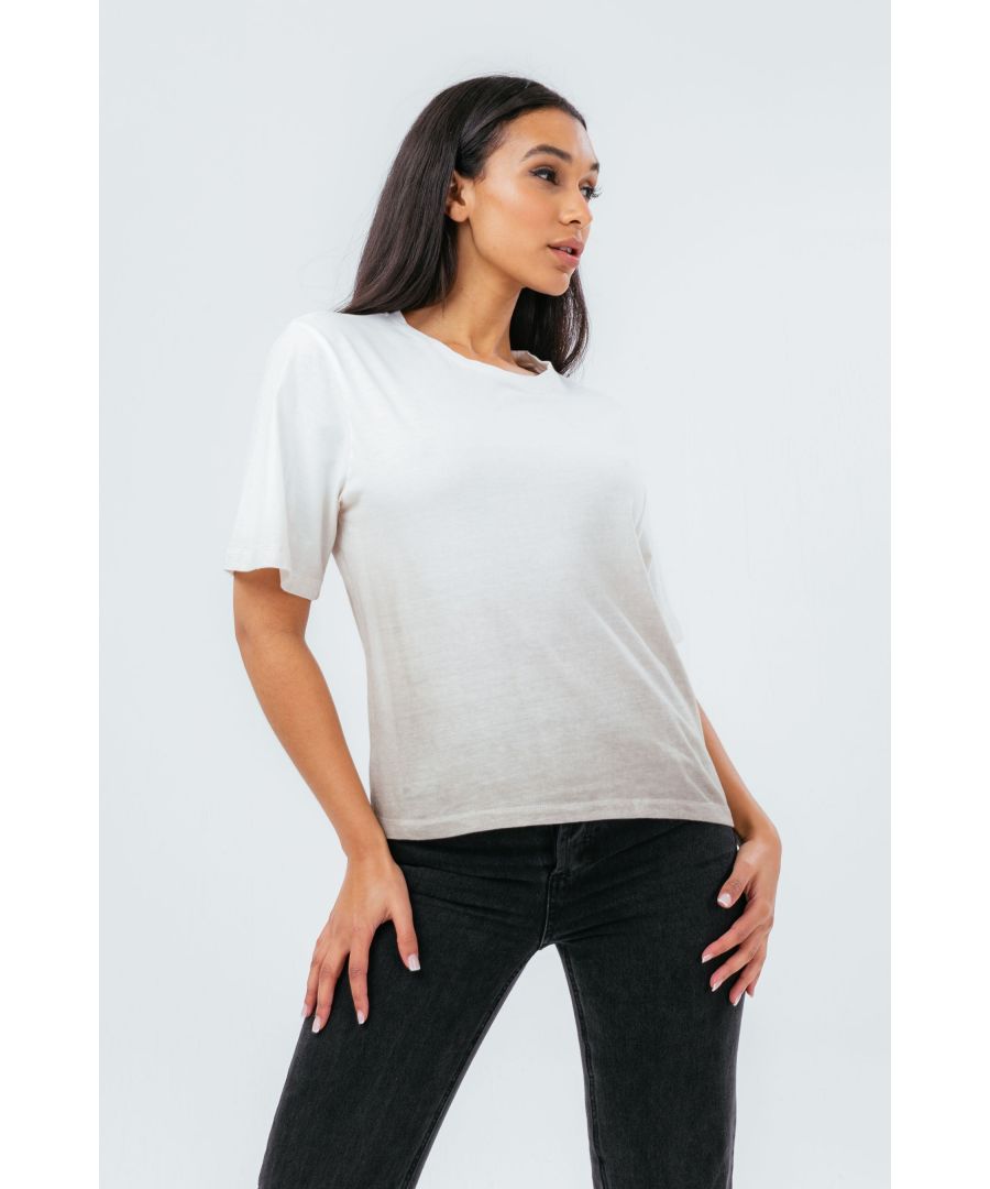 The perfect t-shirt to add to your everyday rotation. The HYPE. Women's T-Shirt is perfectly versatile for every occasion, whether your dressing up or dressing down. Designed in a soft-touch fabric base for the supreme amount of comfort and style. With a crew neckline and short sleeves for a classic fit. This essential t-shirt can be worn with a pair of high-waisted denim wash jeans for a smart casual look, or with a pair of leggings for your morning workout. The model is wearing a size 8. Machine wash at 30 degrees.