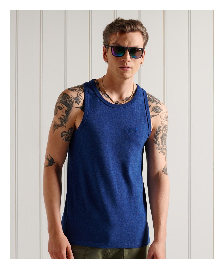 Image for Superdry Organic Cotton Vintage Embroidery Vest Top