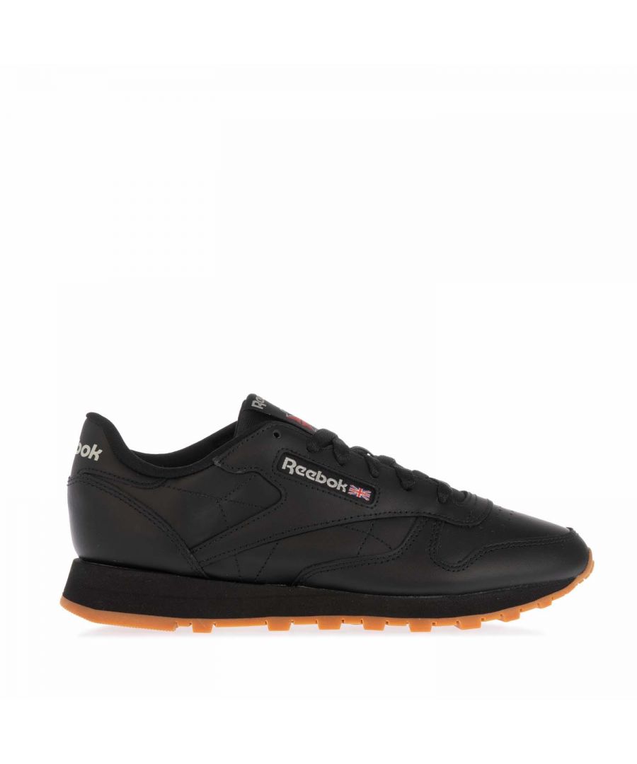 Reebok Classics Classic Leather damestrainers in zwart