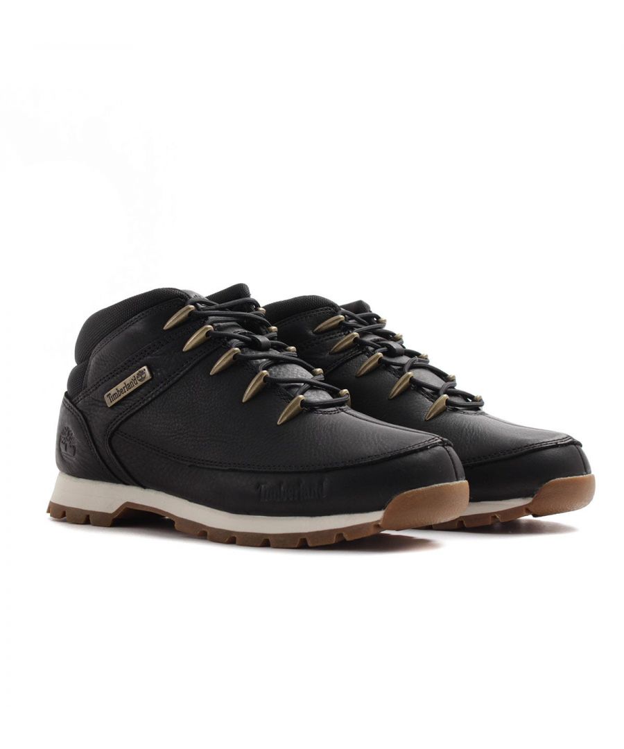 Image for Timberland Euro Sprint Mid Hiker Boots - Black