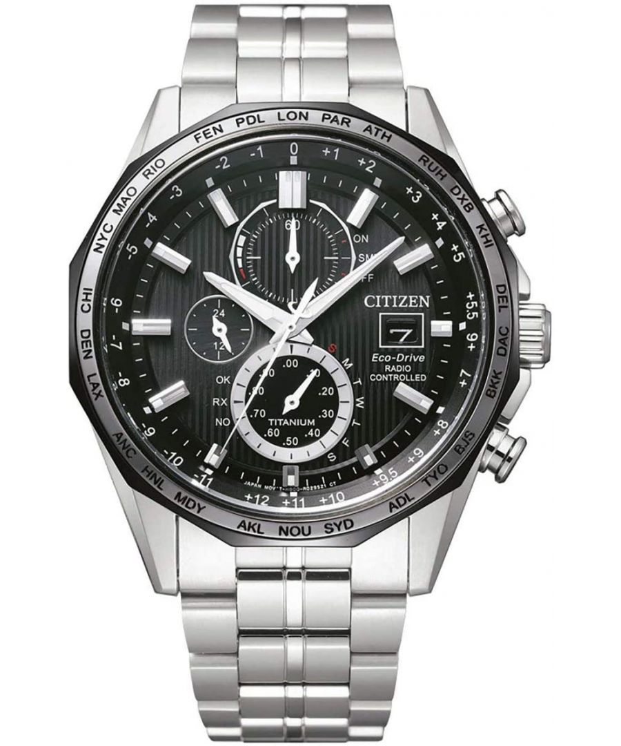 Citizen Promaster Mens Silver Watch AT8218-81E Titanium - One Size