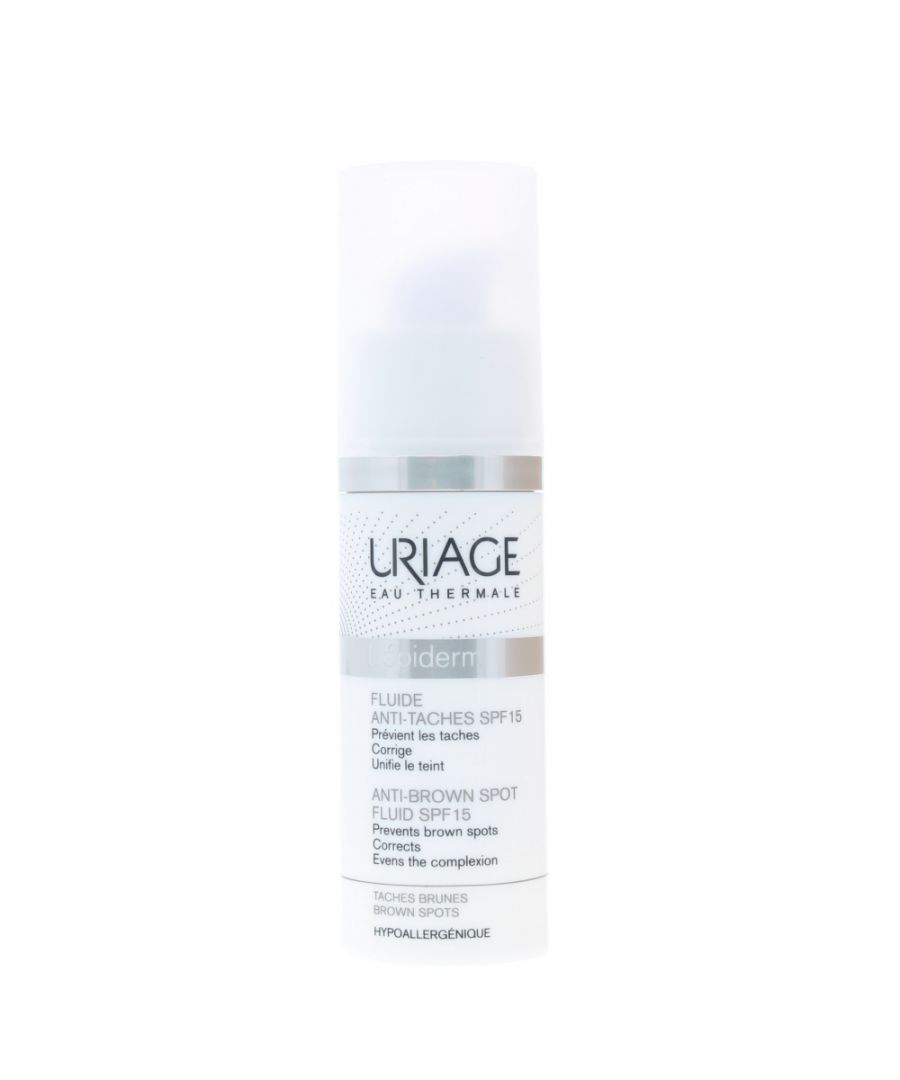 Image for Uriage Depiderm Anti-Brown Spot Fluid 30ml SPF 15 Corrects Evens The Complexion