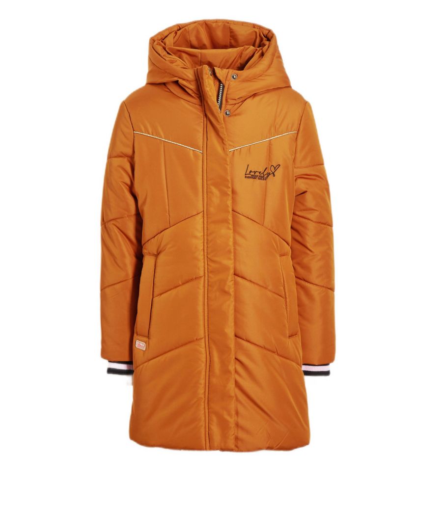 Deze jas voor meisjes van Orange Stars is gemaakt van polyester. Dit model heeft een capuchon, lange mouwen en een rits- en drukknoopsluiting. De capuchon is niet afneembaar.details van deze jas:stijlnaam: Kaitlyn2 steekzakken
