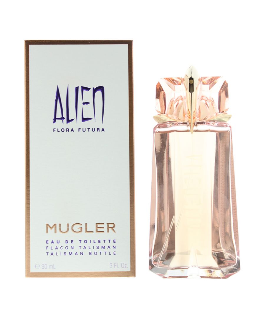 Alien Flora Futura is an Amber Woody Fragrance for women, launched in 2018 by Mugler. The top notes of Alien Flora Futura are Citron and Buddha Wood, with a middle note of the amazing Night Blooming Cereus, a gorgeous white cactus flower that has a spicy under-tone. At the base are Sandalwood and White Amber. This is a fragrance that is unique, fresh, summery and different. It's not afraid to walk it's own path, and amazingly it seems to enjoy the heat and summer, making it a truly perfect choice for a hot day.