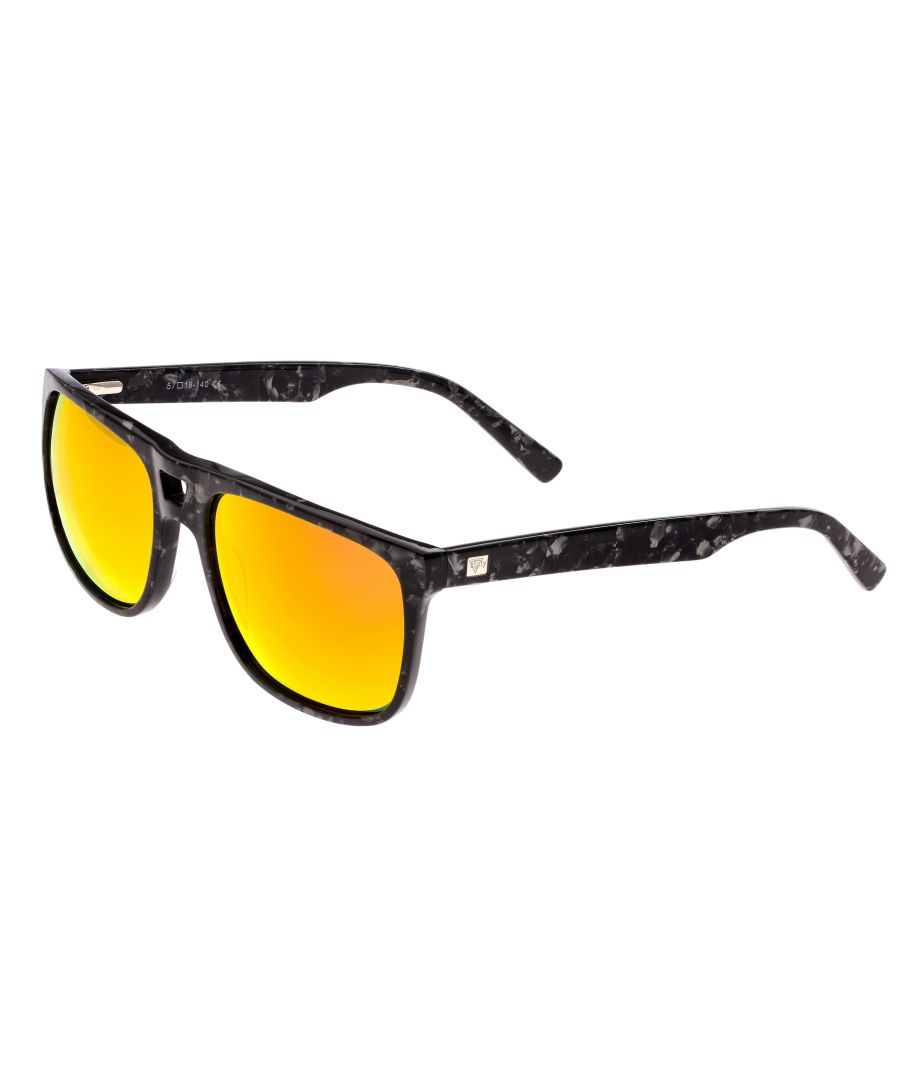 Lightweight Acetate Frame; Anti-Scratch and Anti-Fog Multi-Layer TAC Polarized Lenses; Eliminates 100% of UVA/UVB light; Acetate Arms; Spring-Loaded Stainless Steel Hinges; 100% FDA Approved; Impact Resistant;