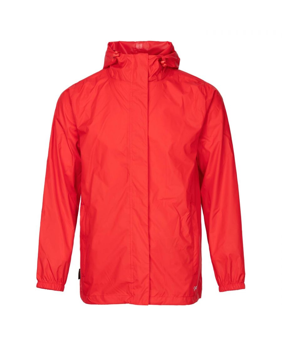 Image for Gelert Mens Packaway Jacket Packable Design Full Zip Breathable Waterproof Top