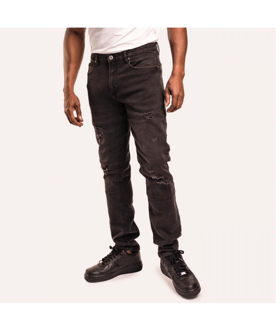These Firetrap trend jeans are crafted with a button fastening waist and a zip up fly for a secure fit. Five pocket styling and 5 belt loops keep the aesthetic of a classic jean while panelling and subtle distressing and details offer a modern feel. Subtly completed with authentic firetrap branded hardware. > Jeans by Firetrap > Button fastening Waist > Zip up fly > Five pocket styling > Belt loops > Panelling throughout jean > Distressed detail > Slim fit > True to size