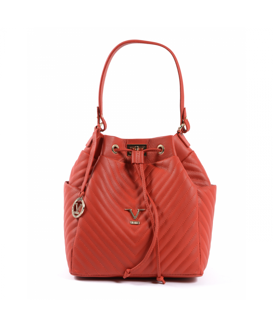 Image for 19V69 Italia Womens Handbag Red BH10272 52 SAUVAGE ROSSO FUOCO