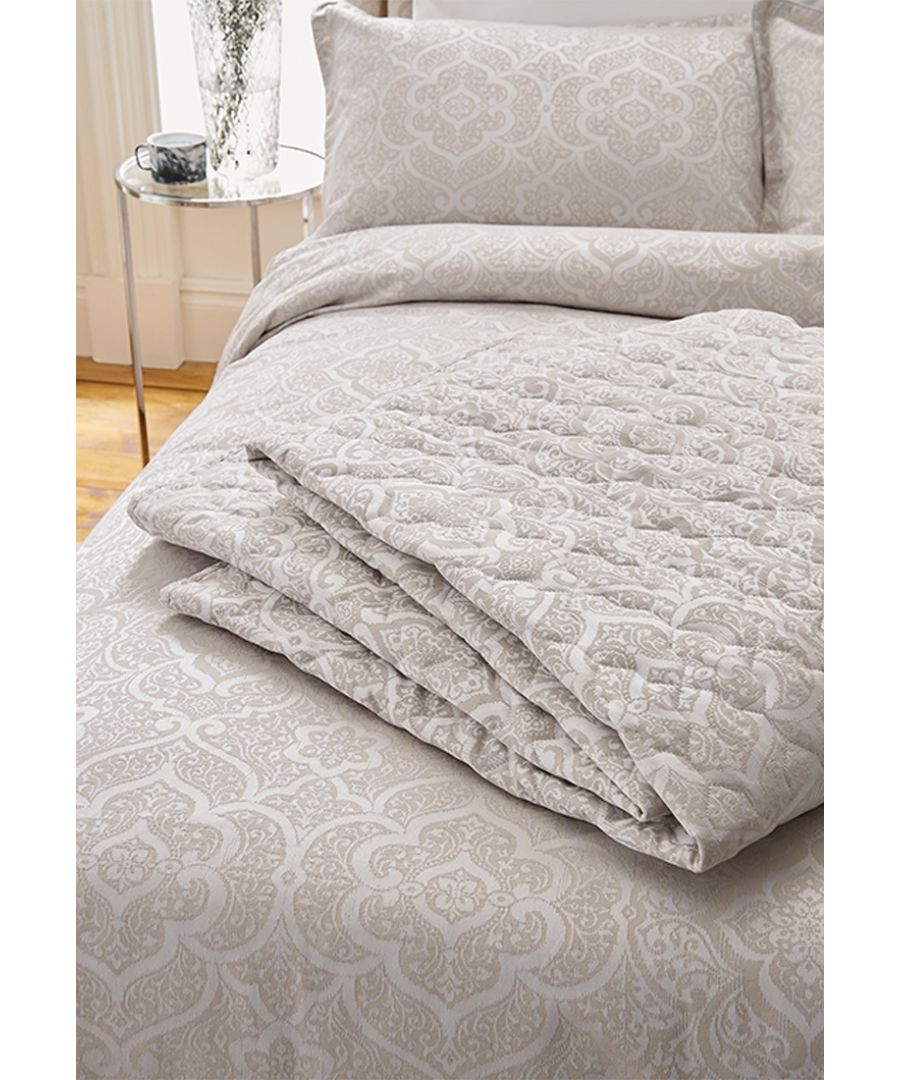 50" x 60" Virah Bella Adalia Grey Gray Quilted Throw Super Soft Weave Blanket 