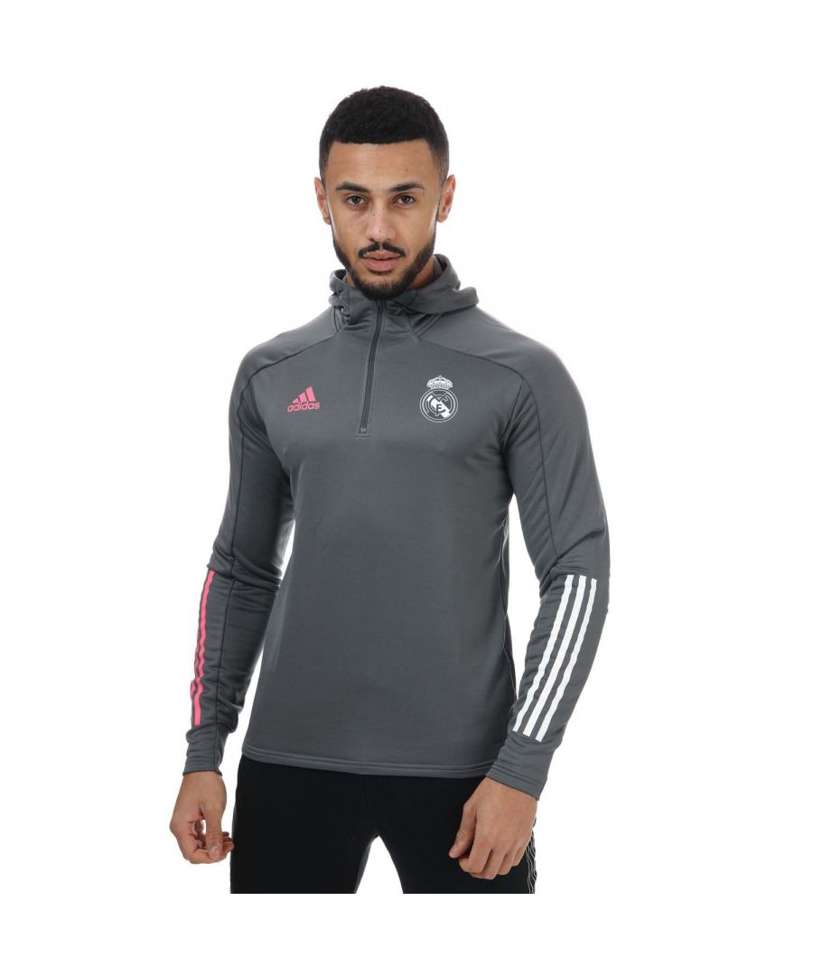 Image for Men's adidas Real Madrid Track Hoody in Grey