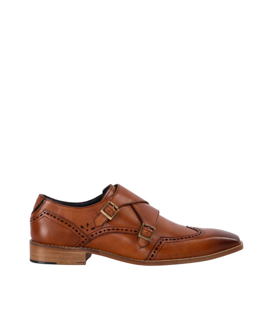 Image for MENS MILES TAN MONK STRAP