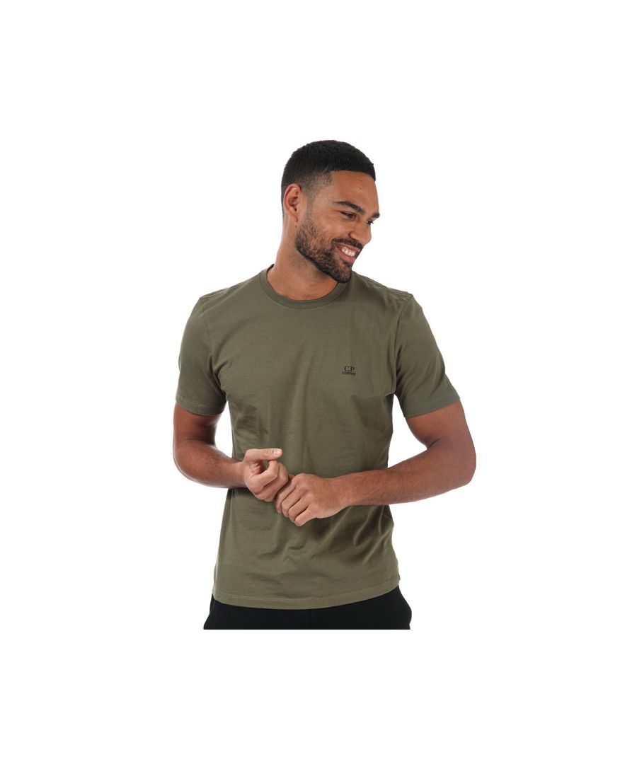 C.P. Company Small Logo T-Shirt in Grey