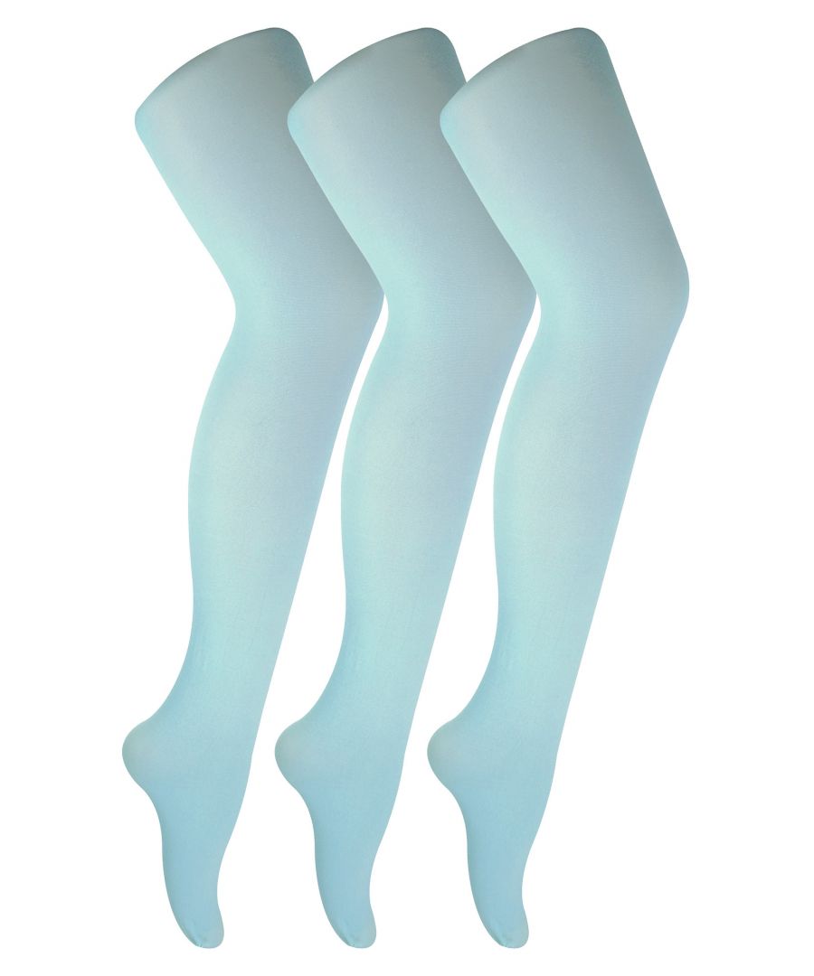 Ladies 3 Pack Summer 40 Denier Pastel TightsLooking for a pair of tights to liven up your wardrobe this summer? Look no further than the Sock Snob Pastel Tights. For those who love to add great colour to their outfit, now in a great 3 pair pack, making them great value for money!We want to make sure you're comfortable, but we also want you to look great. That's why we've created our Pastel collection of 40 denier tights, which come in five pretty pastel colours: Pink, Green, Blue, Blue, and Pink.These comfortable tights are perfect for parties and nights out on the town or even just hanging with friends at home! With a top quality soft touch Nylon to the leg for a comfortable fit, feel and moverability, which allows you to enjoy your day or night no matter what you’re doing.With fantastic quality, a matt finish and smooth velvet like material, these tights are perfect for any outfit, day or night. These soft touch nylon blend tights are ideal for wearing with your favourite dresses or skirts. They're available in one size that fits all and can be machine washed when needed.With 5 funky colours to choose from you will be sure to find the best pair for your outfit. These colours include - Lilac, Eggshell Blue, Pale Pink, Pale Green and Pale Blue. They are made from 94% Nylon, 6% Elastane, available in One Size and are machine washable.Extra Product DetailsSock Snob Pastel Tights3 Pair Value Pack40 DenierSoft Touch MaterialComfortable FitNylon BlendIdeal for Parties and Nights OutOne Size Fits All5 Pretty Colours AvailableMachine Washable