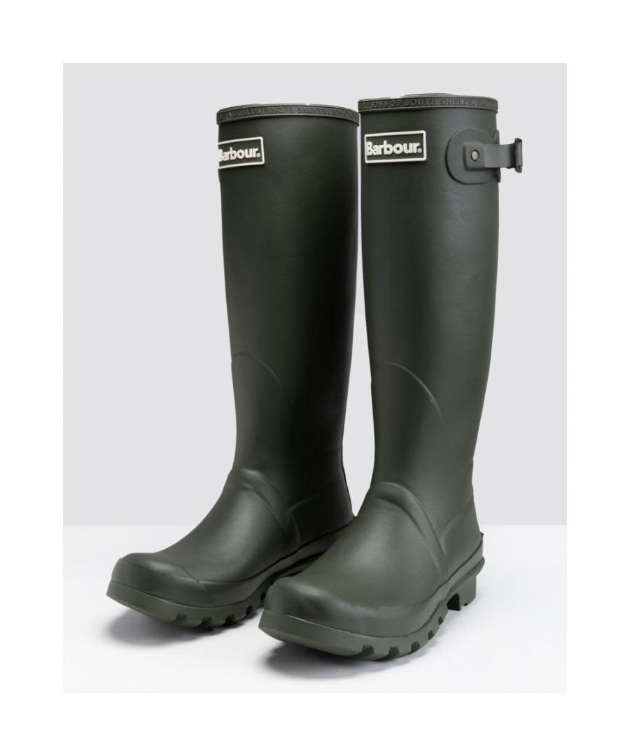 The Barbour Bede Wellington Boots are constructed with the classic rubber outer, chunky non-slip sole and a cotton twill inner that's both lightweight and durable. Finished with a rubber Barbour badge to the top of the leg.\n\n\n\n\n100% Rubber outer\n100% Cotton twill inner\nBarbour branded rubber patch
