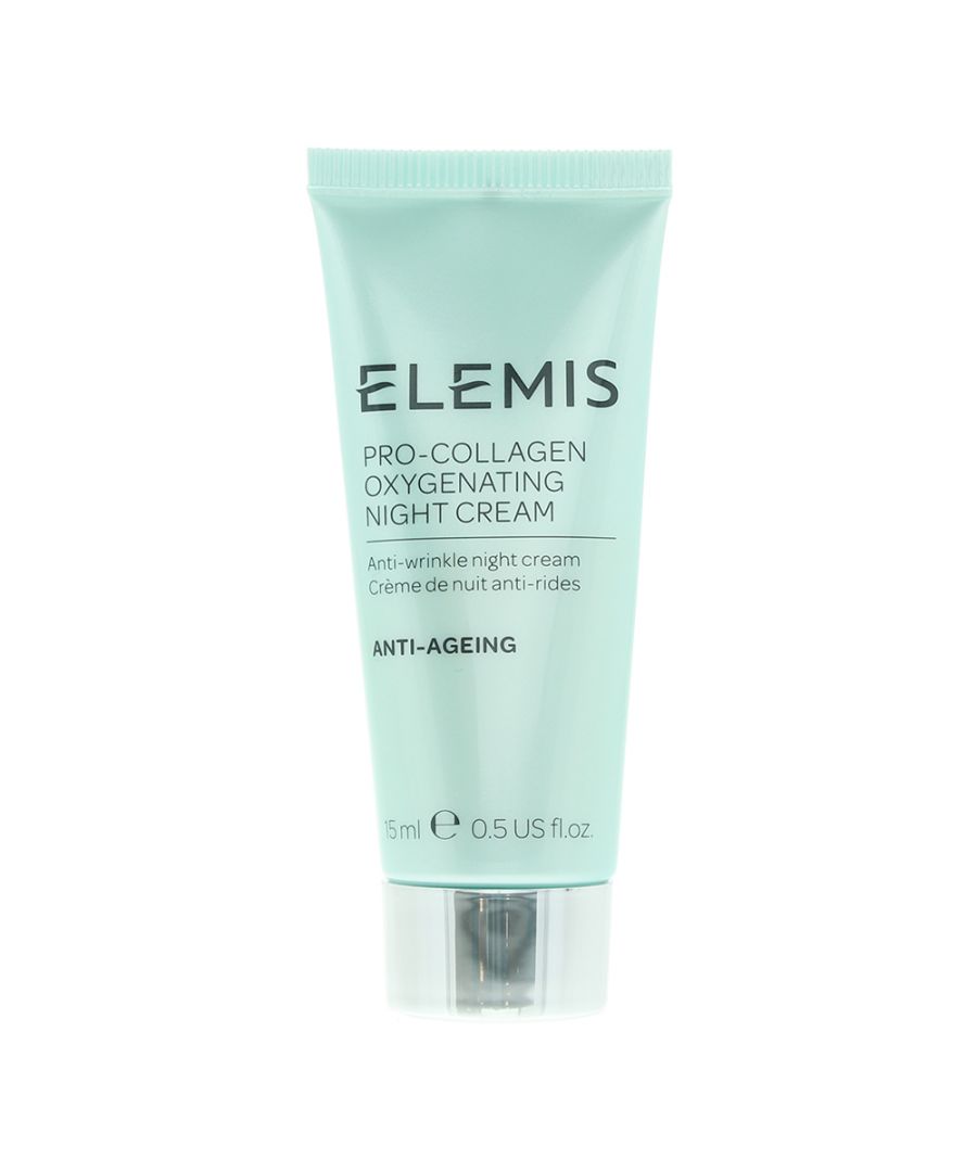 Elemis Pro-Collagen Oxygenating Night Cream helps to reduce the appearance of fine lines and wrinkles. Helping to postpone the signs of premature ageing, skin will appear firmer- looking and radiant