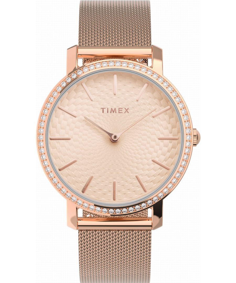 Timex Asheville Women's Rose Gold Watch TW2V02800