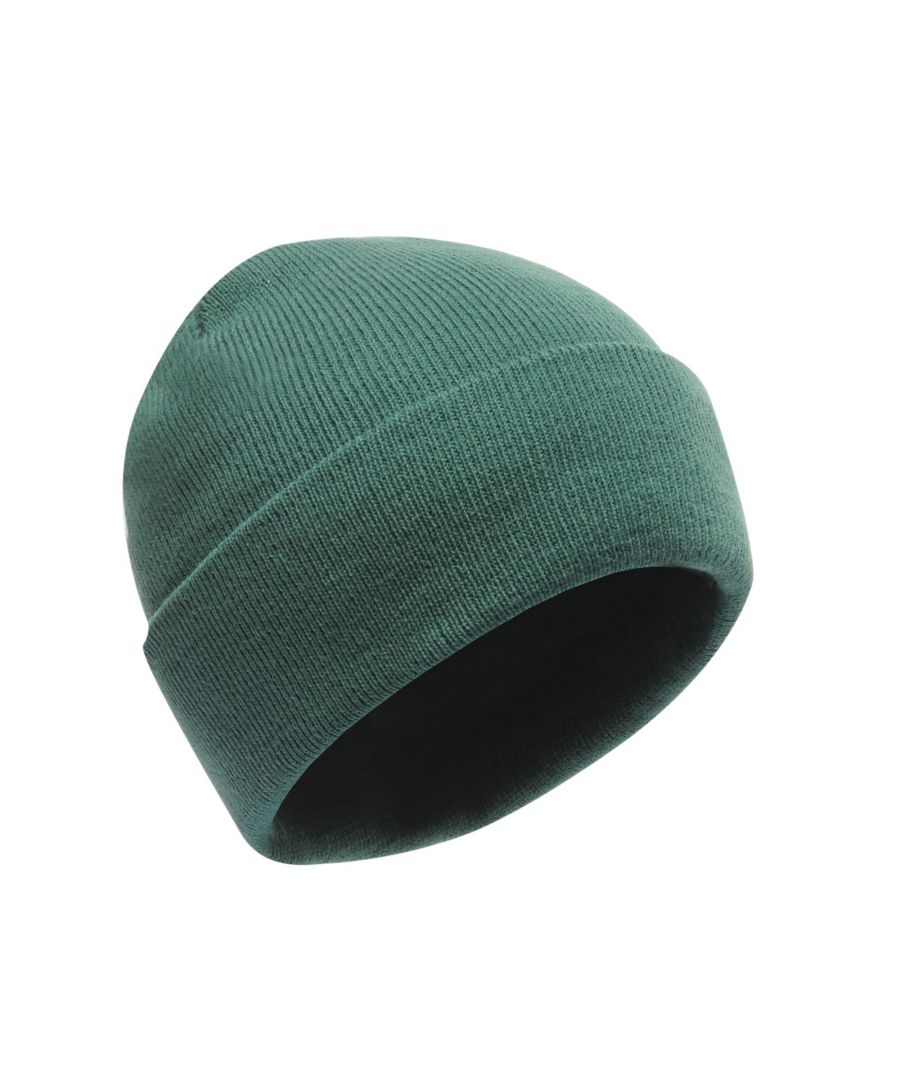 Beanie muts voor volwass Volledig geribbeld, zacht aanvoelend 100% acrylstof Dubbellaags gebreid Hangende stijl of klassieke stijl wanneer gevouwen Beschikbaar in verschillende kleuren.