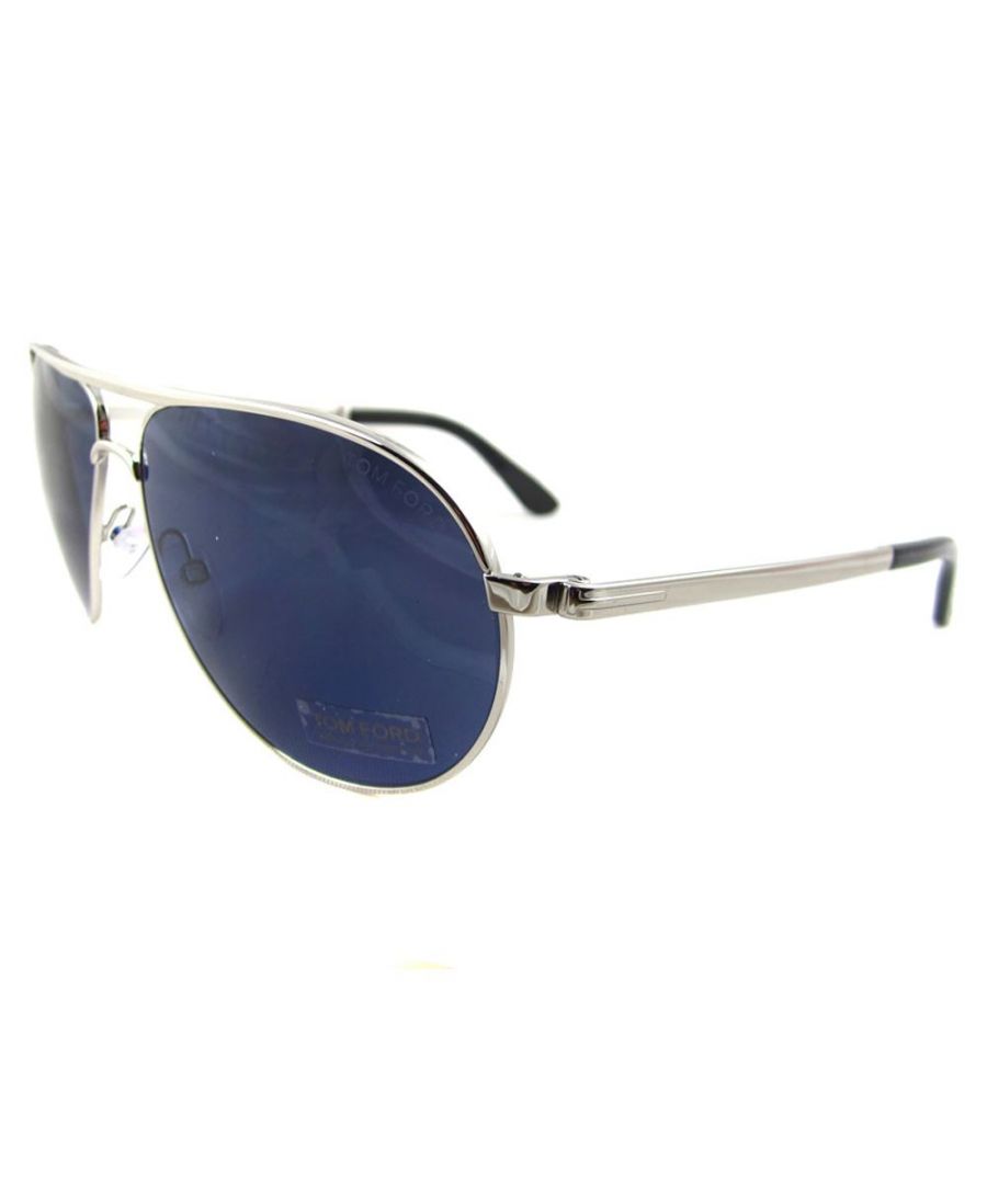 Tom Ford Sunglasses 0144 Marko 18V Silver Blue as worn by Daniel Craig James Bond 007 himself in Skyfall this aviator style frame has style in abundance and with such a great endorsement as James Bond himself why look elsewhere for new sunglasses!