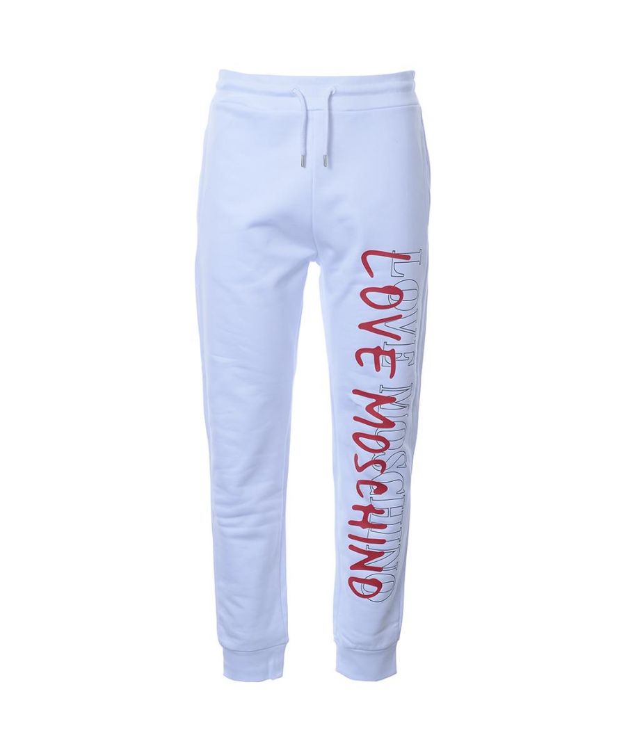 Sweat Pants, 100% Cotton, Love Moschino Print