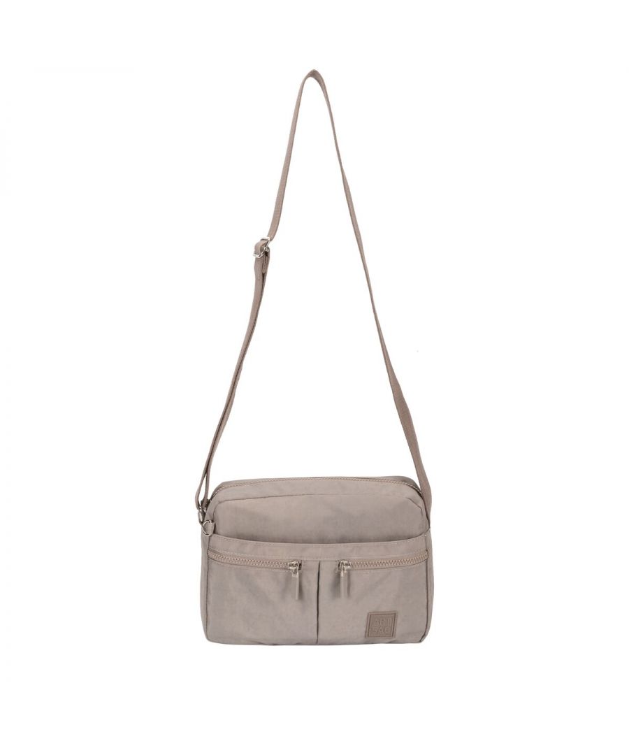 Multi Zip Cross Body Bag