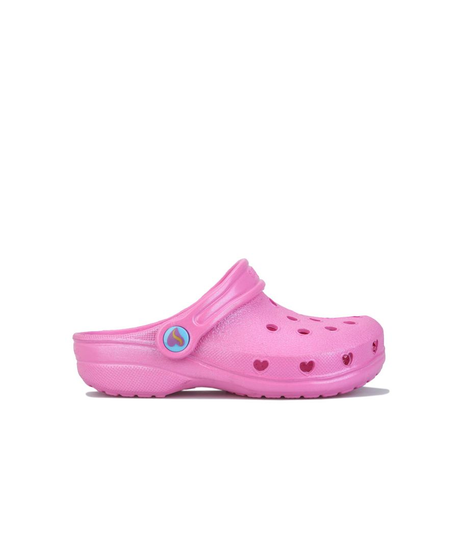 Image for Girls' Skechers Infant Heart Charmer Clog Sandal in Pink