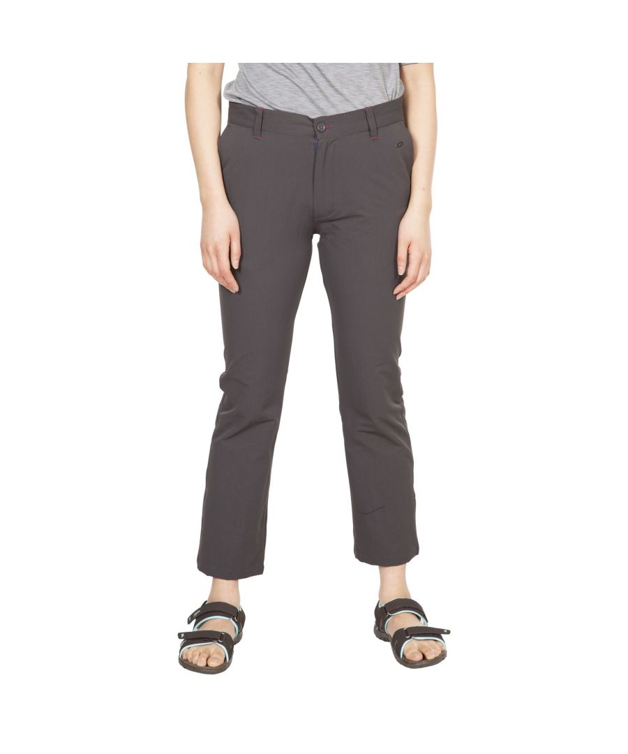 Image for Trespass Womens/Ladies Zulu Cropped Trousers (Dark Grey)