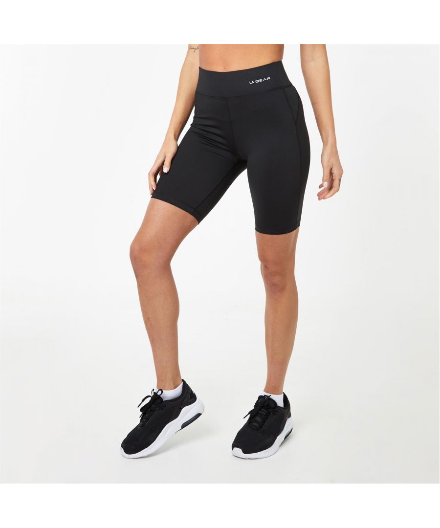 Image for LA Gear Womens Cycle Gym Running Sports Shorts Bottoms