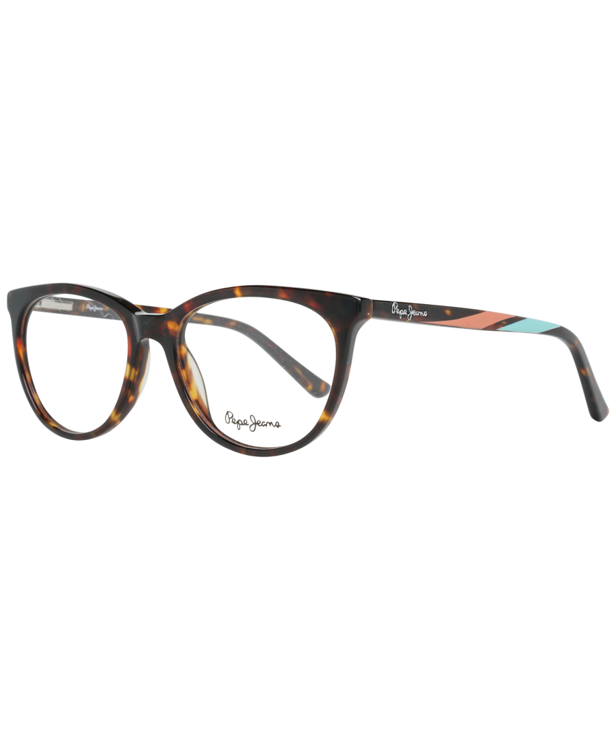 Pepe Jeans Optical Frame PJ3322 C2 51 Women\nFrame color: Brown\nLenses width: 51\nLenses heigth: 40\nBridge length: 16\nFrame width: 131\nTemple length: 140\nShipment includes: Case, Cleaning cloth\nStyle: Full-Rim\nSpring hinge: Yes