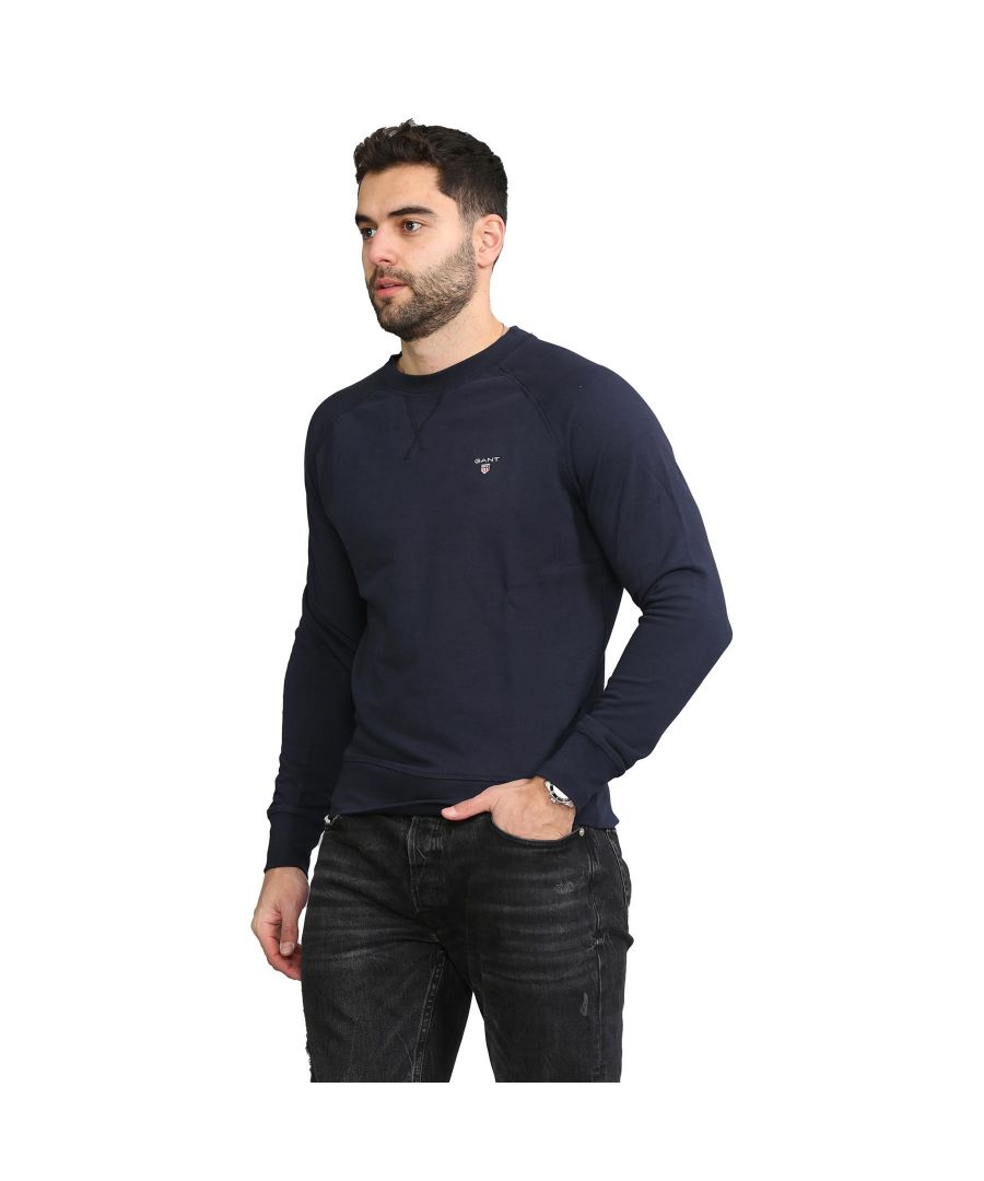 These Original Designer Gant Sweatshirts feature the brands Classic Logo, crew neck collar, ribbed cuffs and hem. Crafted with Cotton Blend, these Gant Sweatshirts are Machine Washable