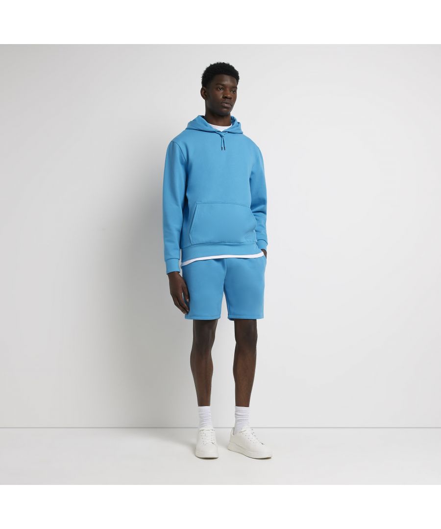 > Brand: River Island> Department: Men> Material: Polyester> Material Composition: 57% Polyester 43% Cotton> Style: Sweat> Size Type: Regular> Fit: Slim> Closure: Drawstring> Pattern: No Pattern> Occasion: Casual> Selection: Menswear> Season: SS22
