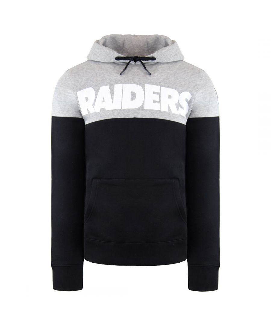 Fanatics NFL Las Vegas Riders Black Grey Mens Hoodie 1574MBLK2LWORA