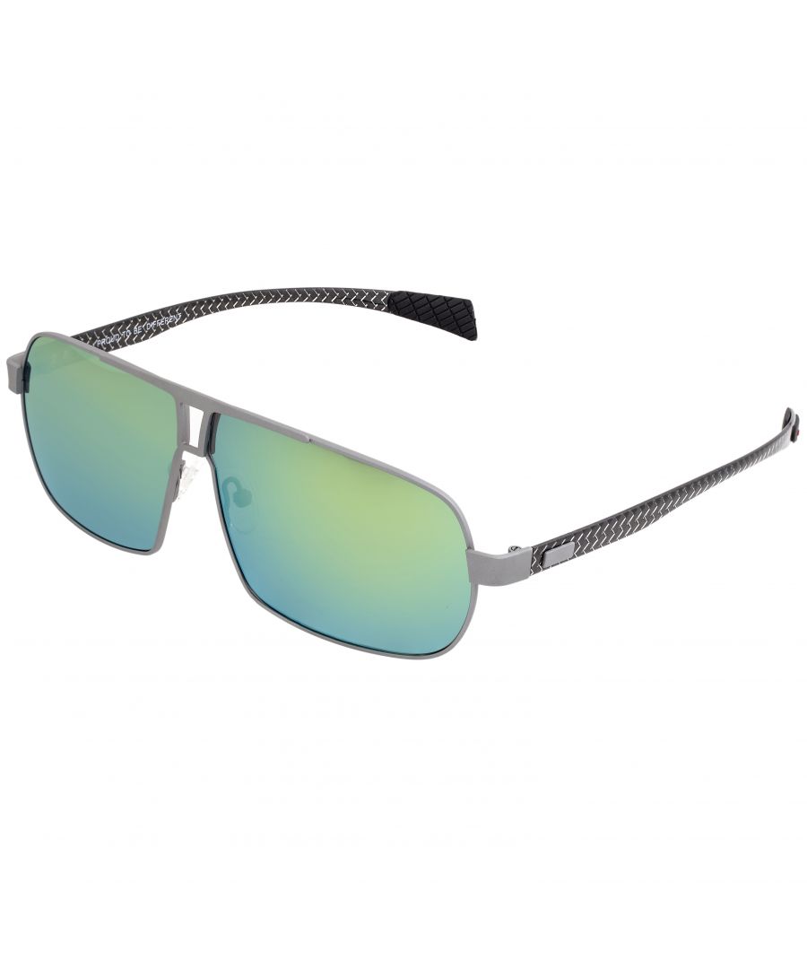 Lightweight Titanium Frame; Anti-Scratch and Anti-Fog Multi-Layer TAC Polarized Lenses; eliminates 100% of UVA/UVB light; Carbon Fiber Arm w/ Flexible Two-Way Bend and Logo-Engraved Tips w/ Inner Rubber Padding; Adjustable Nose Pads for a Comfortable Secure Fit; Spring-Loaded Stainless Steel Hinges; 100% FDA Approved; Impact Resistant;