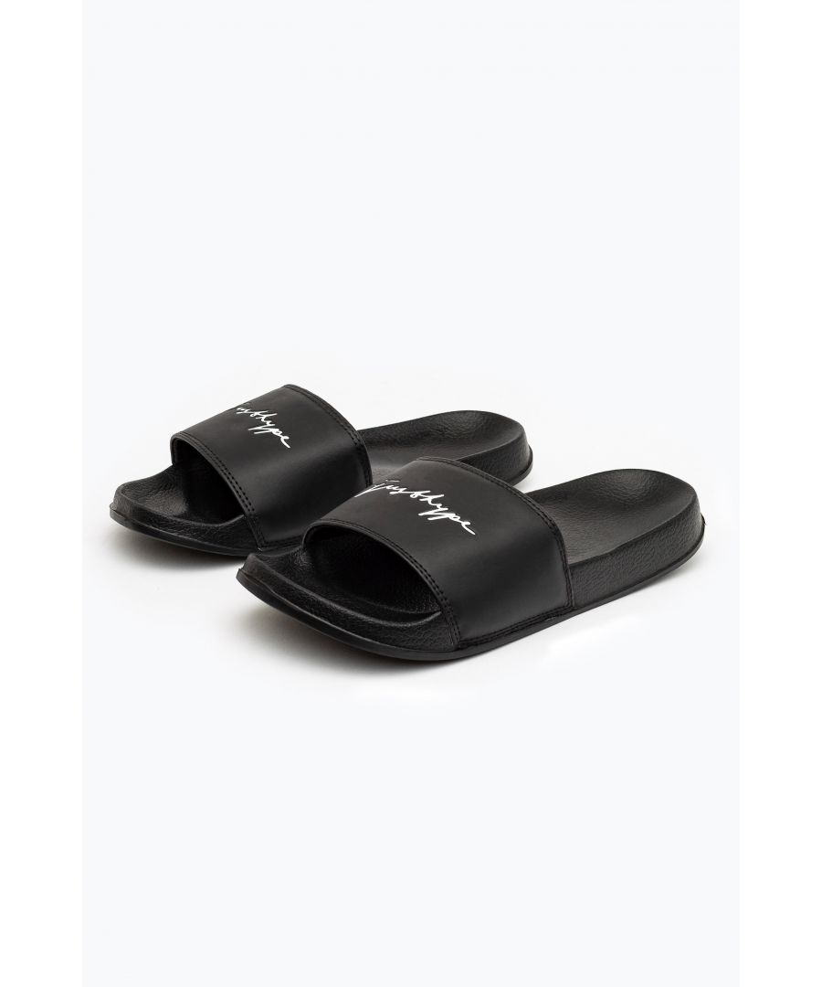 Image for Hype Black Signature Adult Sliders