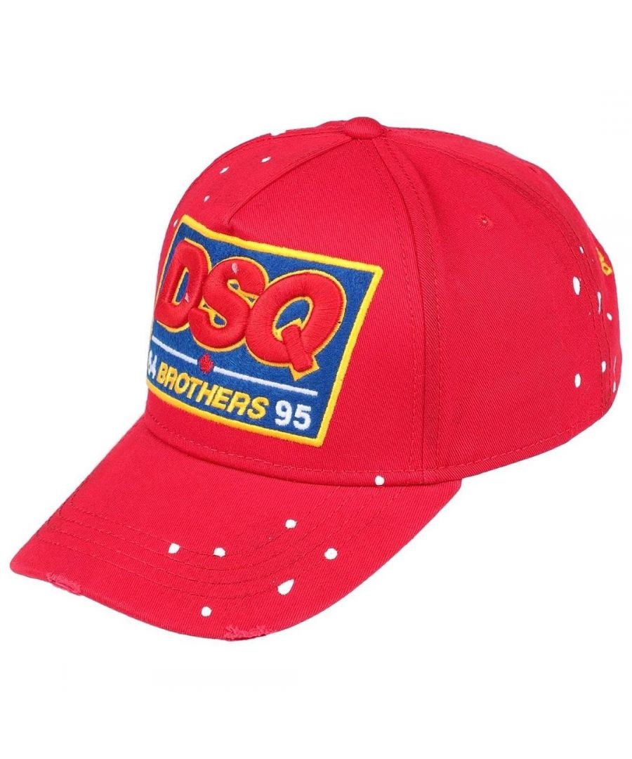 Dsquared2 DSQ 64 Bros Red Cap. Style - BCM0066 05C00001 4065. 