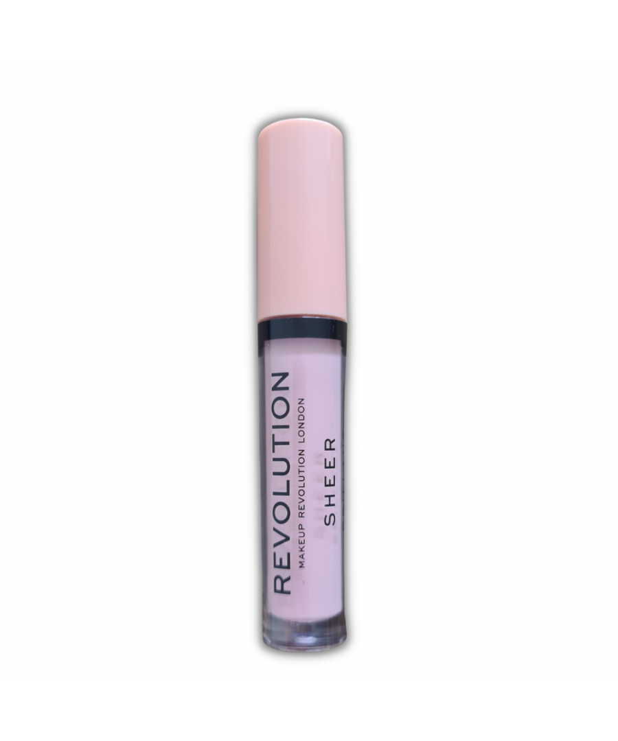Image for Makeup Revolution Sheer Brilliant Lipgloss 3.5ml - 136 Raw