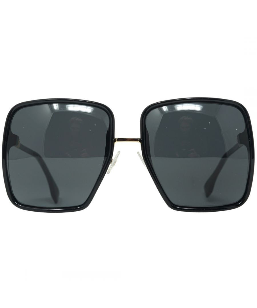 Fendi Womens Sunglasses FF 0427/F/S 807. Lens Width = 59mm. Nose Bridge Width = 19mm. Arm Length = 140mm. Sunglasses, Sunglasses Case, Cleaning Cloth and Care Instructions all Included. 100% Protection Against UVA & UVB Sunlight and Conform to British Standard EN 1836:2005