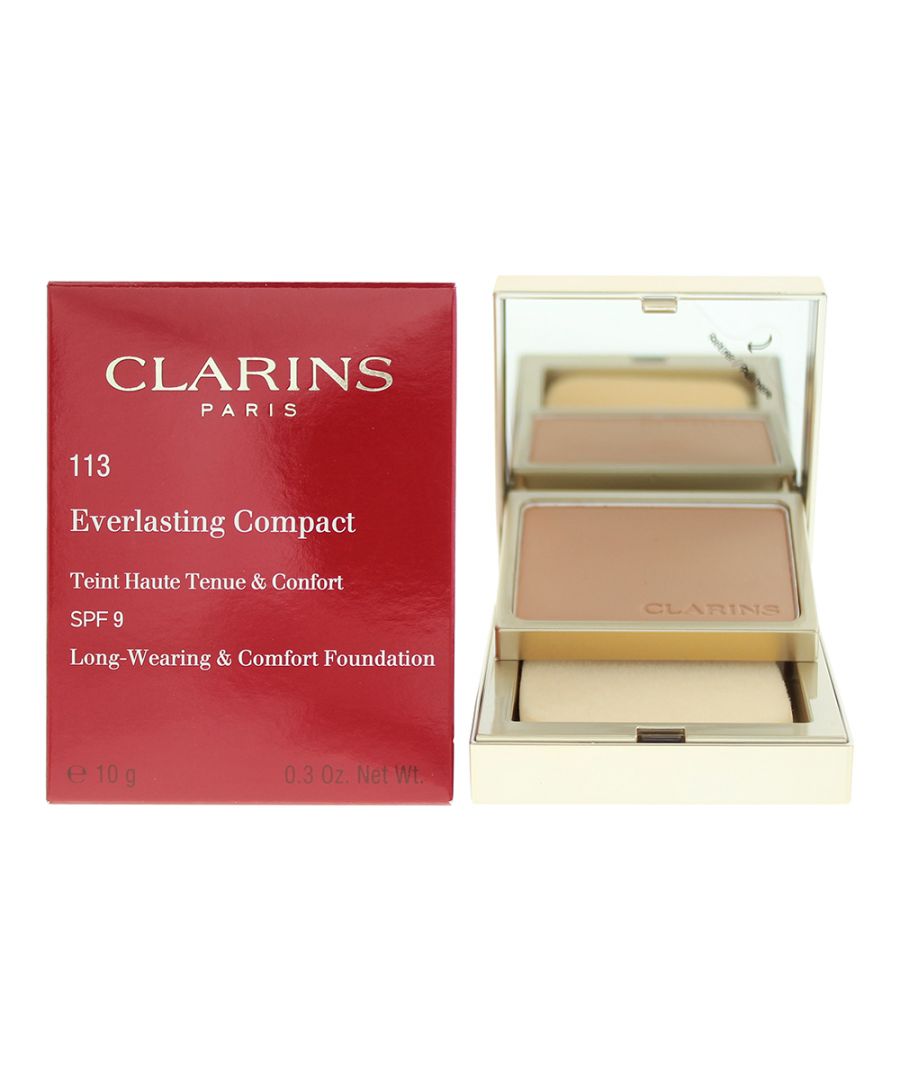 Clarins Womens Everlasting Compact No.113 Chestnut Foundation 10g - NA - One Size