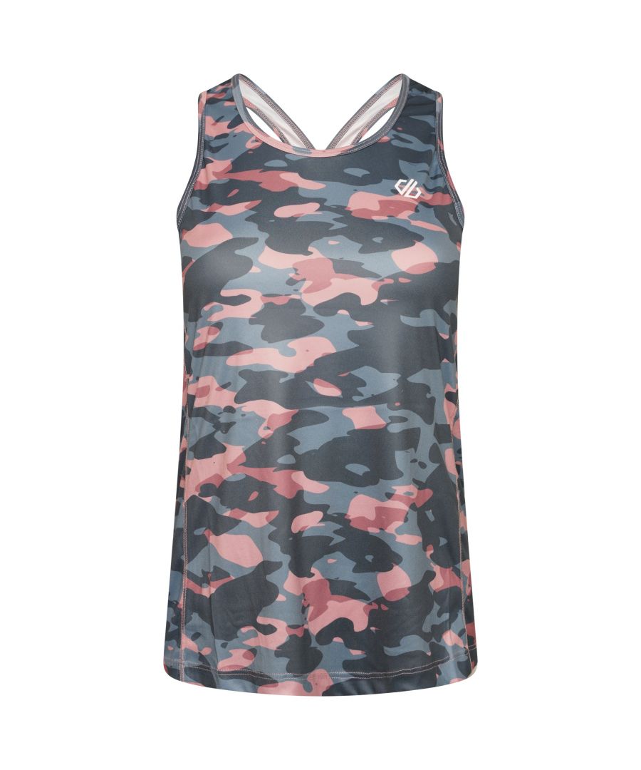 Image for Dare 2B Womens/Ladies Ardency II Camo Recycled Vest (Powder Pink)