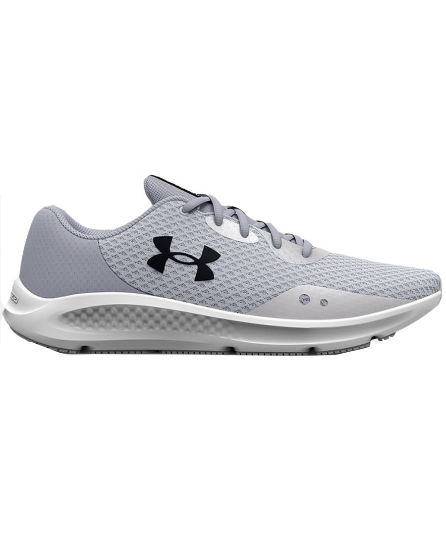 Under Armour Womens Charged Pursuit 3 Running Shoes - Grey Rubber - Size UK 8 - Image 1