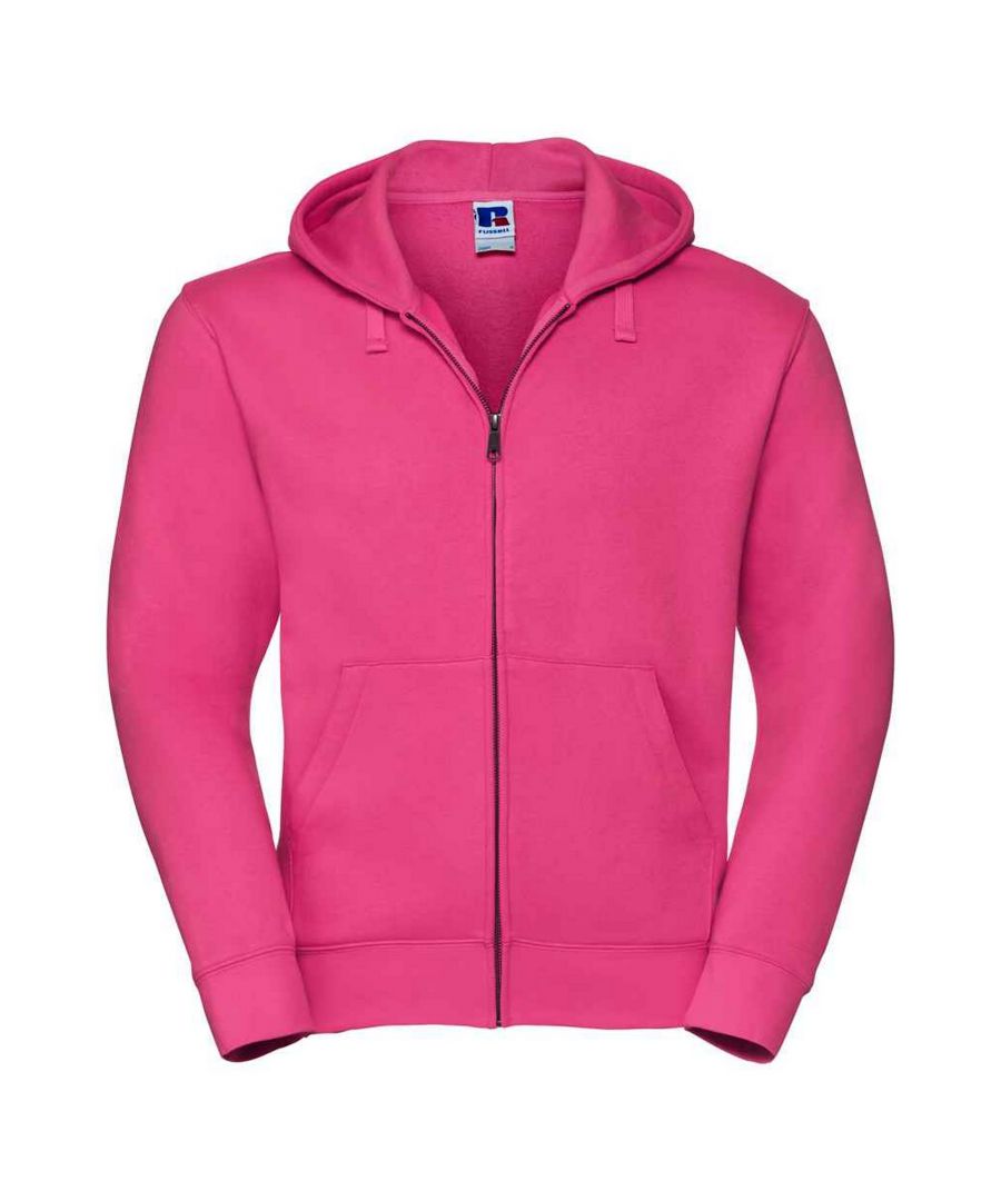 Russell Athletic Mens Authentic Hooded Sweatshirt (Fuchsia) - Size X-Large - Secret Sales - Image 1