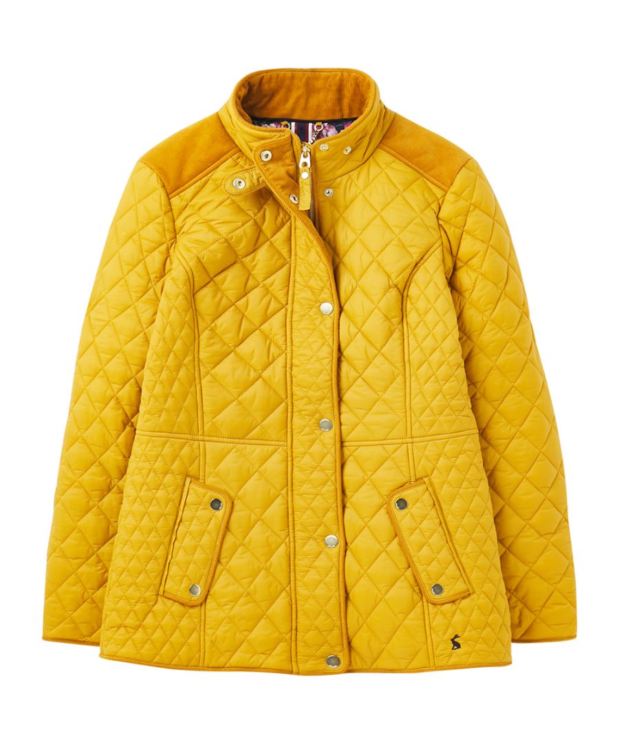 Inject a little countryside charm into their wardrobe this season with our Newdale quilted jacket. It's got all the charming, traditional details including diamond quilting, cord collar and trims, zip and popper fastening as well as the addition of an internal name label so it doesn't get lost in the school cloakroom! Perhaps our favourite part (which we're sure will be yours too) is that the jacket contains recycled material and reduces waste by reusing items that would have otherwise gone to landfill. The barby lining that's inside is adorned in a hand-drawn floral print that's as pretty as a picture.