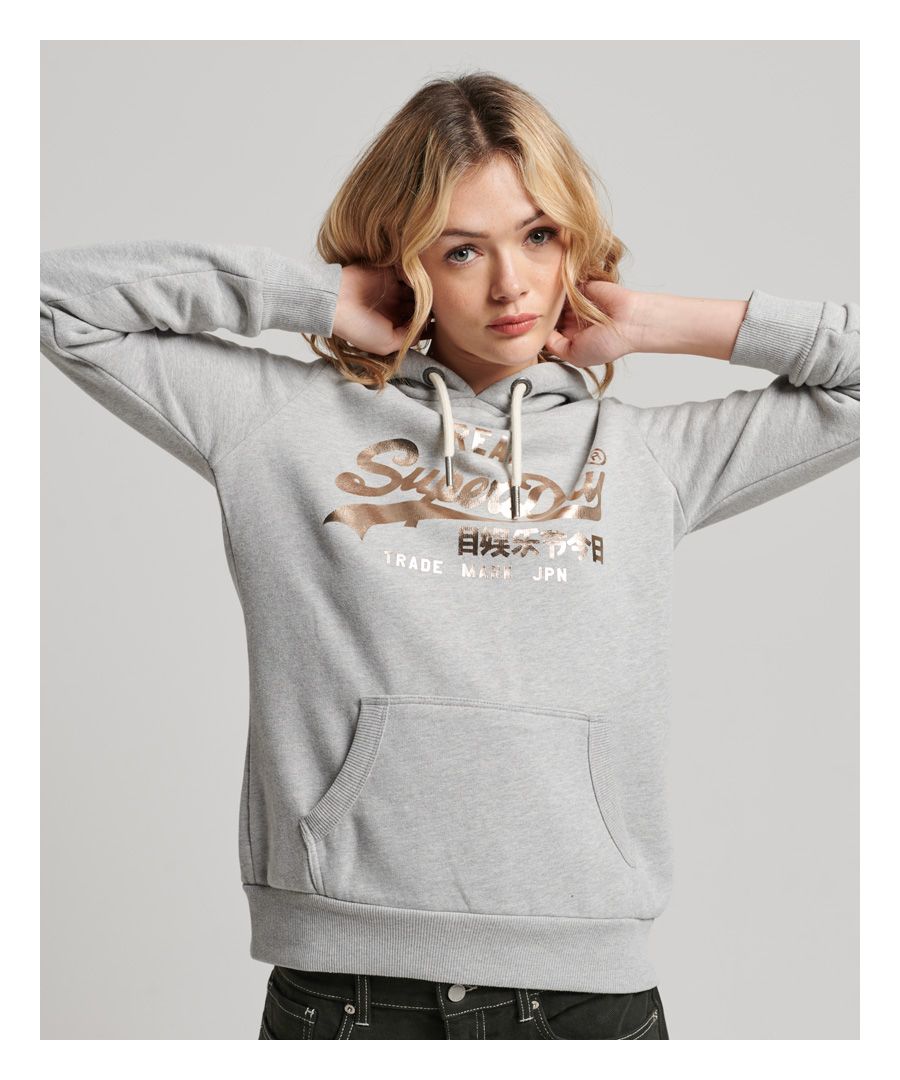 SUPERDRY Boheemse vintage glitterhoodie