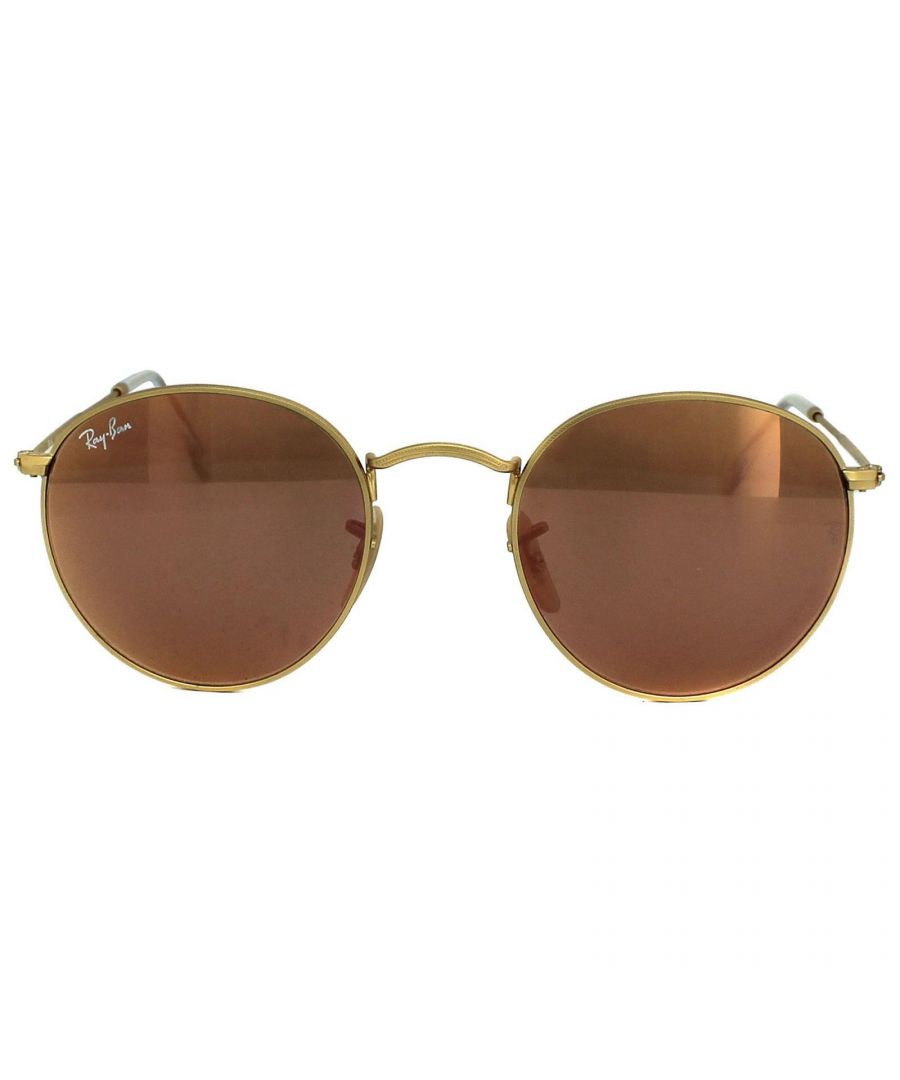 Image for Ray-Ban Sunglasses Round Metal Bronze Copper