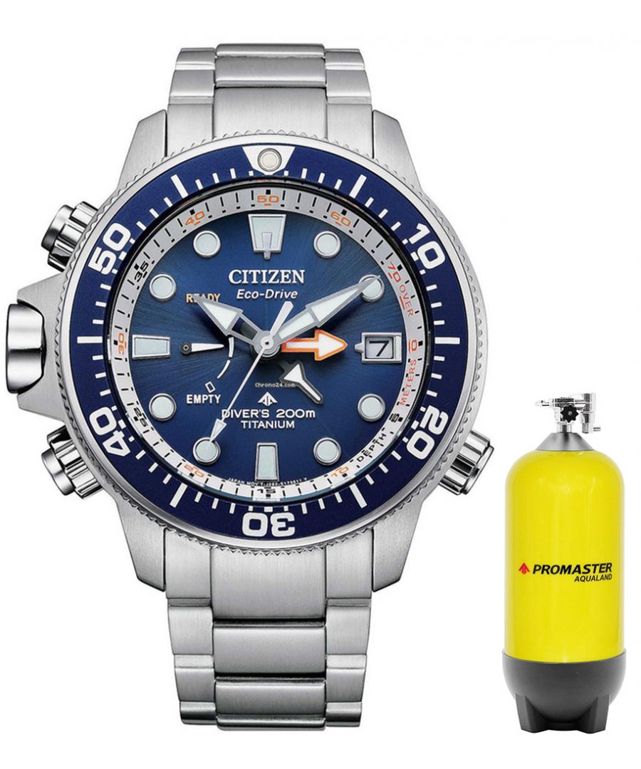 Citizen Promaster Aqualand Mens Silver Watch BN2041-81L Titanium - One Size