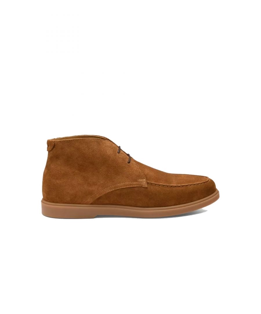 Loake Mens Amalfi Chestnut Suede Chukka Boot - Tan - Size UK 7