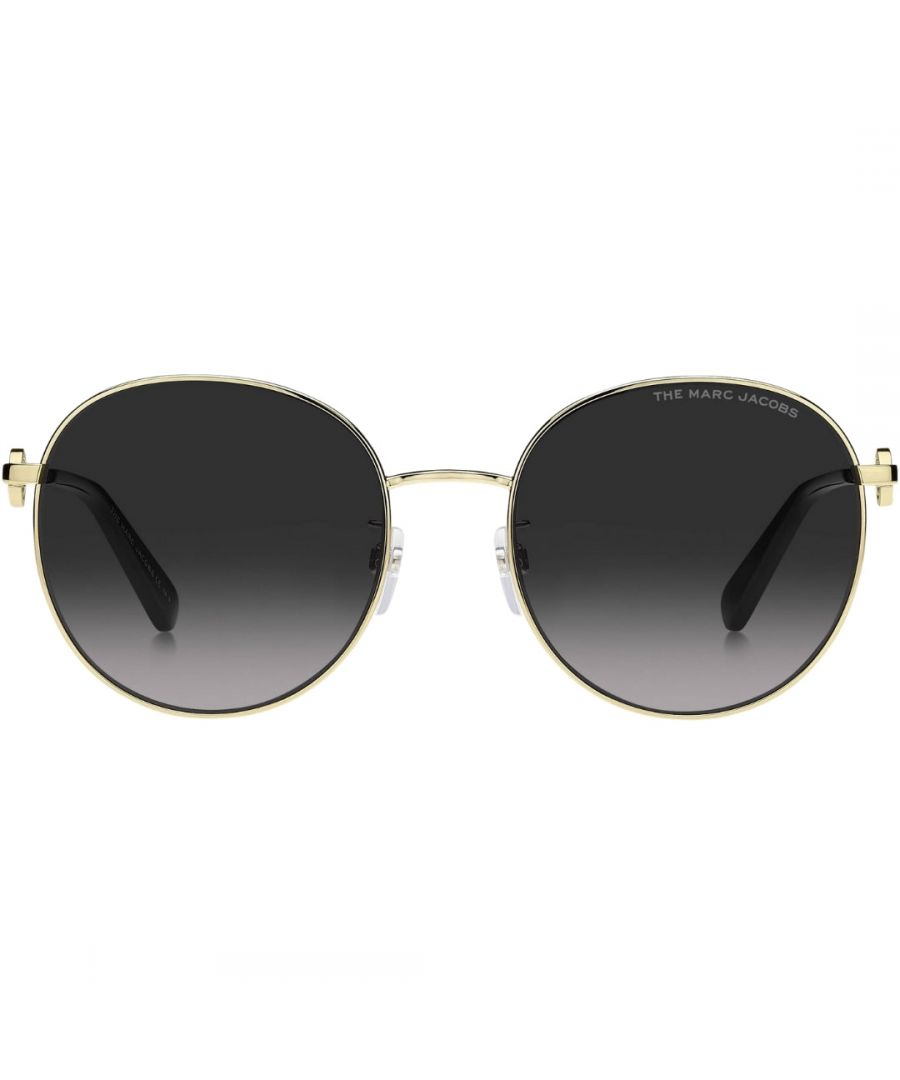 Marc Jacobs Mens Jacob 631/G/S RHL 90 Gold Sunglasses Cotton - One Size