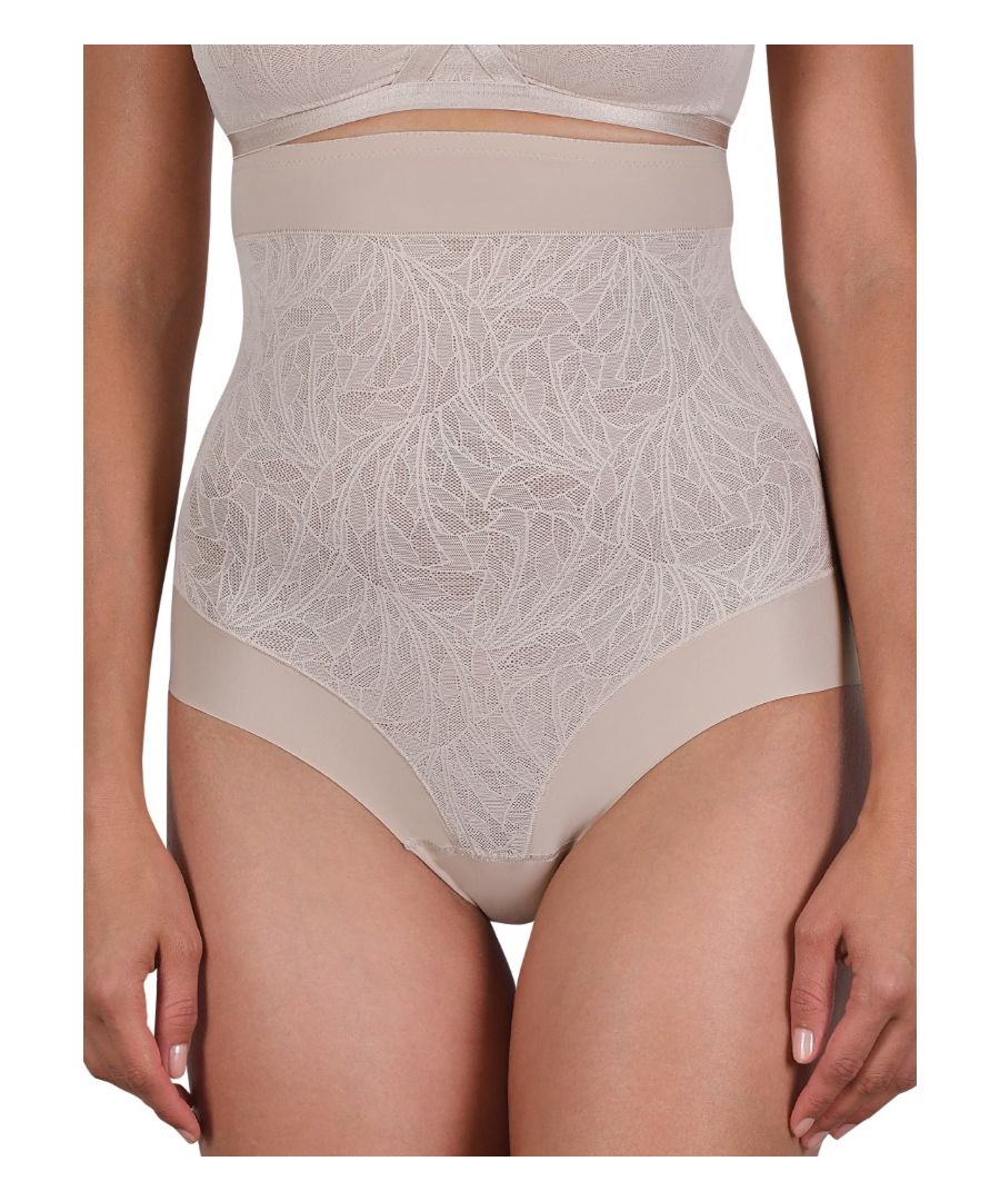 Naturana Shapwear Girdle Brief. Full brief with a high leg and full stomach control. Product is recommended cold-wash only.
