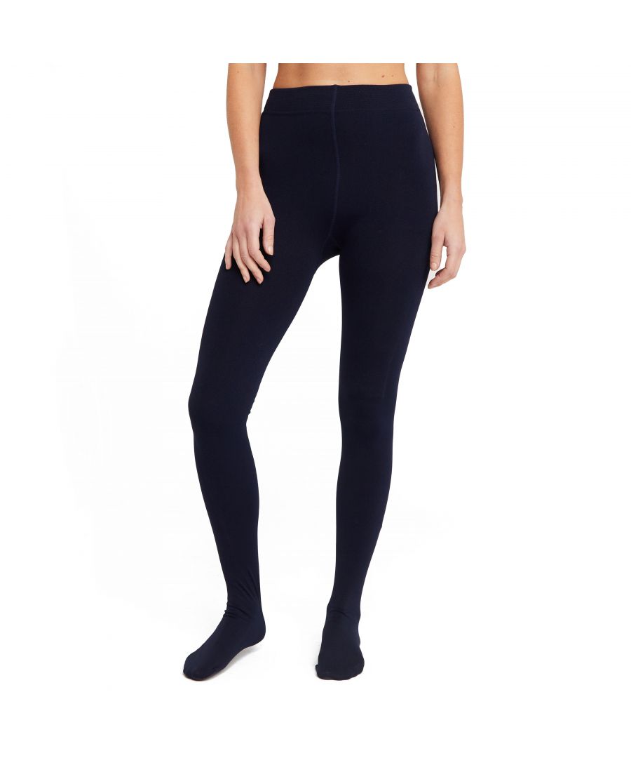 Peter Storm WoMens Thermal Tights with Insulating Inner for Cold Weather Walking & Hiking - Navy Elastane - Size X-Large