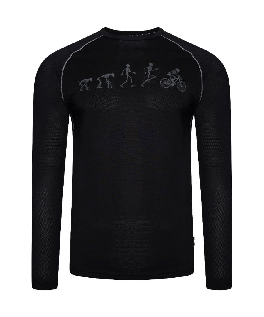 Image for Dare 2b Mens Righteous Wicking Reflective Long Sleeve Top