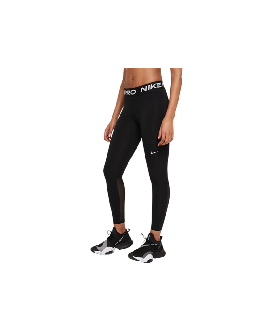 The Women's Nike Pro HR Crop Tights are a great addition to your training wardrobe, crafted with a wide high waistband coupled with flat lock seams that help to reduce skin irritation and offer a comfortable fit. Dri-Fit technology helps wick sweat away from the skin to keep you feeling focused and dry, finished off with the Nike Swoosh branding.\n\nCrop length\nSweat-wicking\nHigh waisted\nStretch waistband\nPrinted thigh graphic\nTight fit\nVented panel on back of the leg\n\nSize guide:\n\n\n\n\n\n\n\n\nWidth\nLength\nLeg pant width\n\n\n\n\nXS\n29 cm\n78 cm\n9 cm\n\n\nS\n33 cm\n80 cm\n10 cm\n\n\nM\n36 cm\n80 cm\n11 cm\n\n\nL\n39 cm\n80 cm\n11 cm\n\n\nXL\n41 cm\n82 cm\n12 cm
